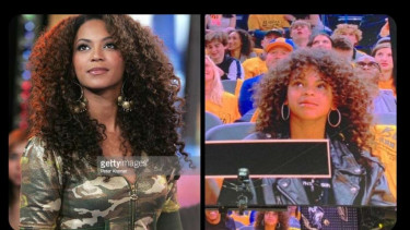 Beyonce Muda dan Blue Ivy, putrinya saat ini
