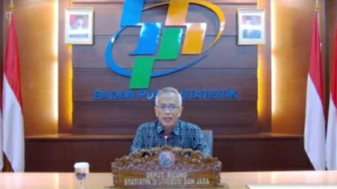 Deputi Bidang Statistik Distribusi dan Jasa BPS Setianto.