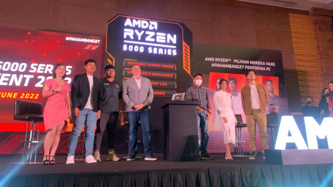 Prosesor AMD Seri Ryzen 6000.