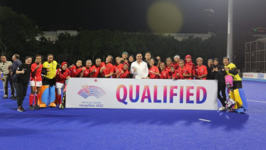 Timnas Hoki outdoor Putri Indonesia