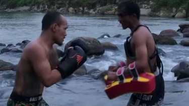 Latihan Keras Brando Mamana Jelang Duel One Pride Fight Night 59