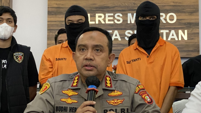 Kapolres Metro Jakarta Selatan, Kombes Pol Budhi Herdi Susianto.
