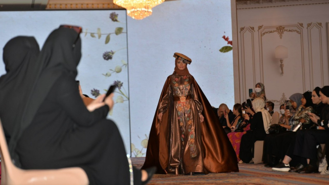 Koleksi modest fashion Indonesia di Istanbul, Turki. (ilustrasi)