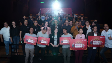 Acara Nobar film Srimulat oleh BRI. Dok. Foto oleh BRI.