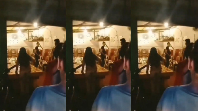 Viral Emak-emak Hancurkan Mesin Judi Tembak Ikan