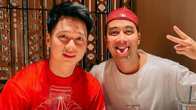 Vidi Aldiano dan Kevin Sanjaya