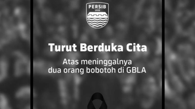 Persib Bandung berduka