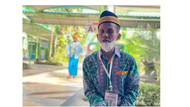 Amin Jakfar, pria tunanetra yang akhirnya pergi haji