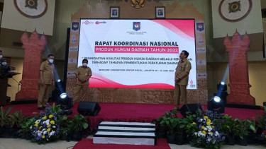 Kemendagri buka Rapat Koordinasi Nasional Produk Hukum Daerah 