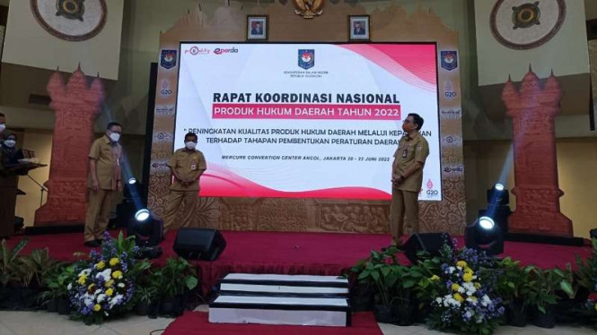 Kemendagri buka Rapat Koordinasi Nasional Produk Hukum Daerah 