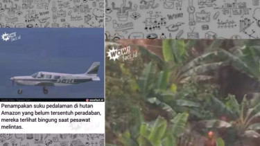 Penampakan Suku Pedalaman Amazon yang Belum Tersentuh Peradaban