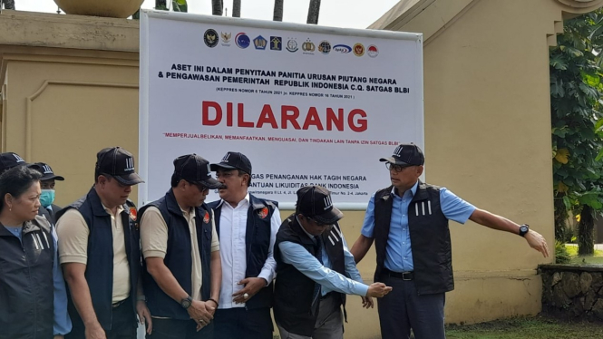 Satgas BLBI sita lapangan golf dan 2 hotel di Bogor.