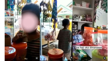 Viral seorang anak ingin membeli kopi tapi salah sebut