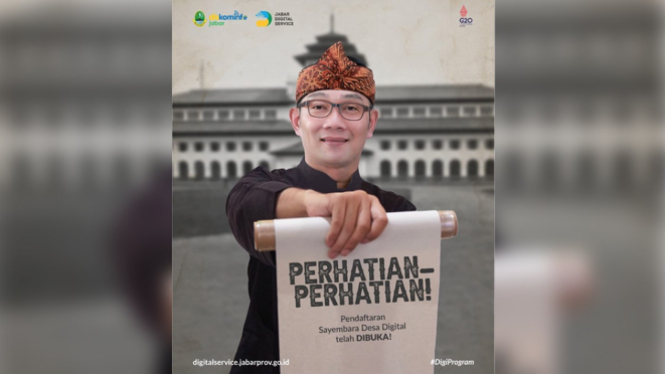 Pemprov Jabar adakan Sayembara Desa Digital