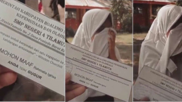 Viral bocah smp menangis salah baca pengumuman kelulusan