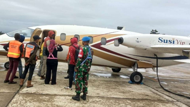Pilot Pesawat Susi Air dirujuk ke Solo.