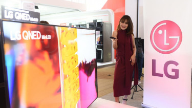 LG QNED Mini LED TV.