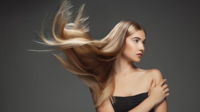 Ilustrasi rambut.