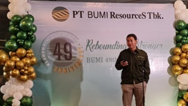 Presiden Direktur BUMI, Adika Nuraga Bakrie.