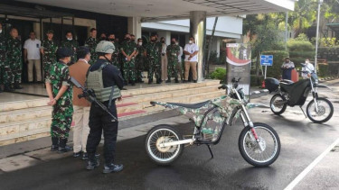 Motor listrik militer yang disiapkan Kemenhan dan LEN.