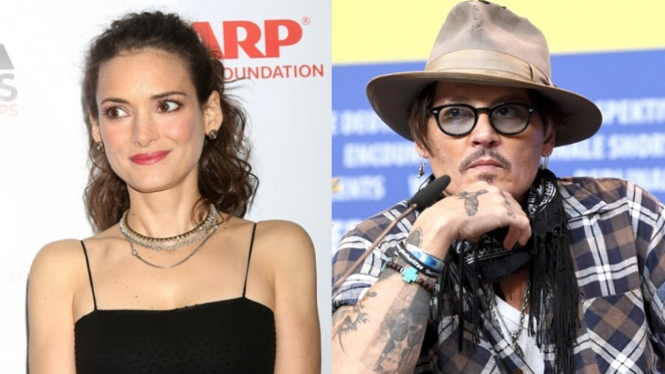 Winona Ryder dan Johnny Depp.
