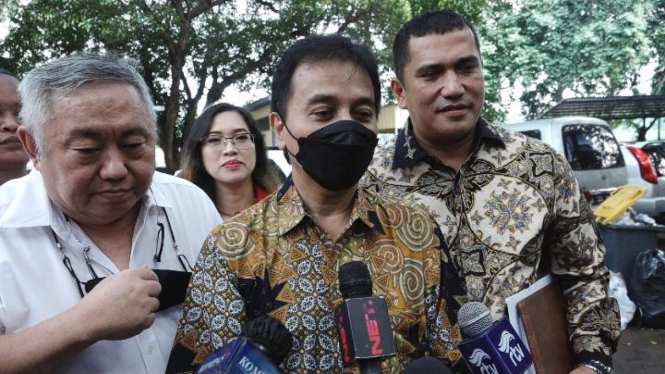 Roy Suryo diperiksa Polda Metro Jaya