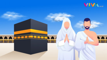 Ilustrasi jemaah haji 2022