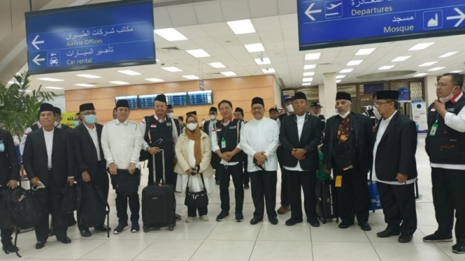 Delegasi Amirul Hajj 1443 H Tiba di Jeddah