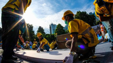 Sertifikasi tenaga kerja konstruksi oleh PUPR.