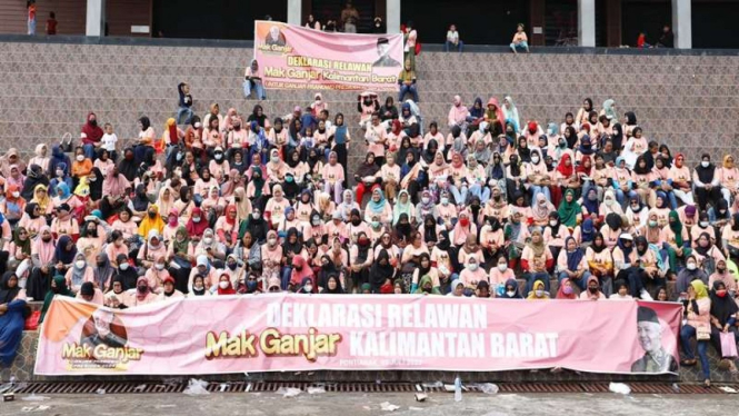 Emak-emak di Kalbar dukung Ganjar Pranowo maju pilpres