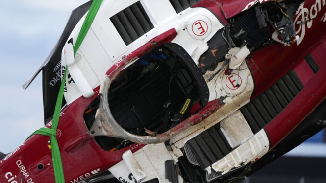 Mobil pembalap Alfa Romeo, Zhou Guanyu di F1 GP Inggris