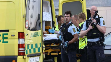 Polisi bersenjata siaga pasca penembakan di Kopenhagen, Denmark