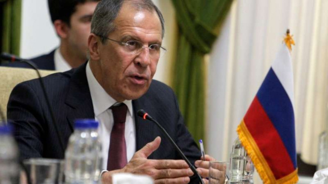 Menlu Rusia  Sergey Lavrov.