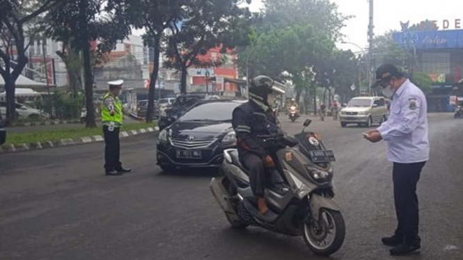 Razia Pajak Kendaraan