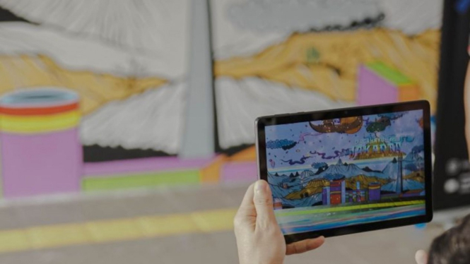 Kolaborasi seni mural Pemprov DKI Jakarta, Disney Indonesia di Terowongan Kendal
