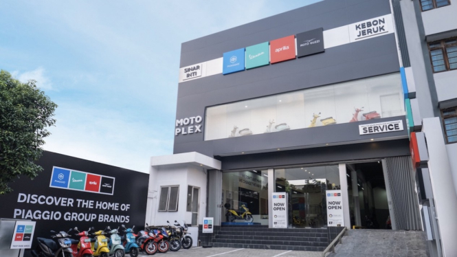 Dealer motor PT Piaggio di Kebon Jeruk