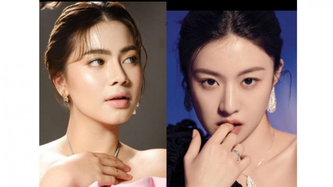 Felicya Angelista memiliki kemiripa dengan artis Korea  Go Yoon Jung