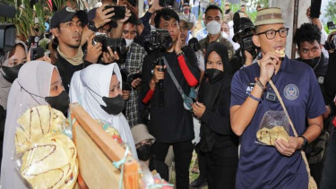 Menparekraf Sandiaga Uno di Gorontalo