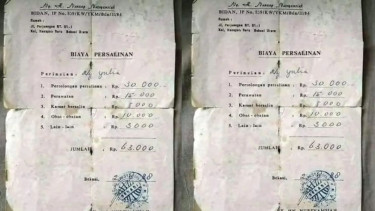 Beredar Bukti Biaya Persalinan Rp63.000  