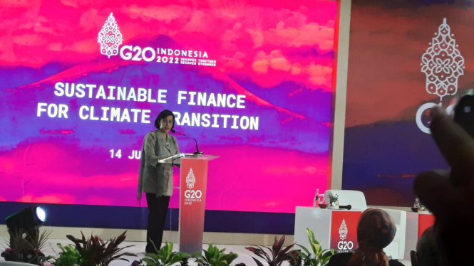 Menteri Keuangan Sri Mulyani Indrawati.