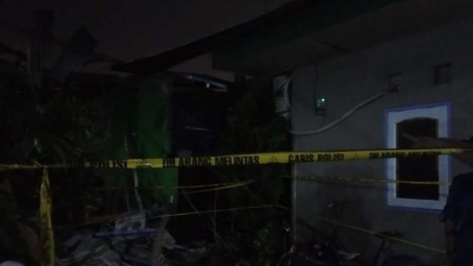 (FOTO ILUSTRASI) Ledakan tabung gas di Tangerang.