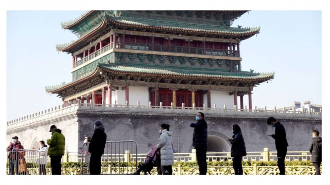 Pandemi COVID-19 di Xi'an, China.