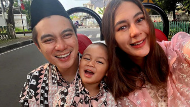 Baim Wong-Paula Verhoeven dan sang putra, Kiano Tiger Wong