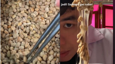 Pria ini buat natto sendiri di rumah