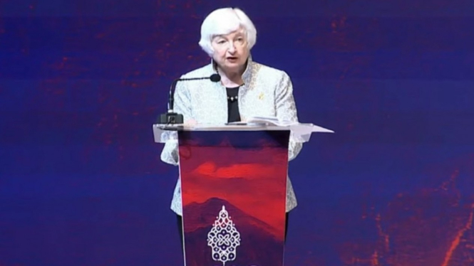 Menteri Keuangan Amerika Serikat (AS) Janet Yellen.