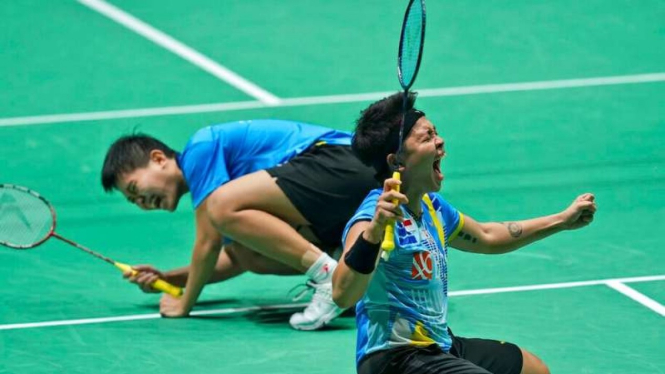 Ganda putri Indonesia, Apriyani Rahayu/Siti Fadia Silva Ramadhanti.