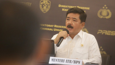 Menteri ATR/BPN Hadi Tjahjanto