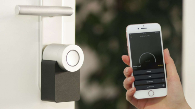 Smart lock.