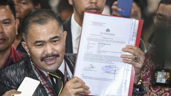 Kuasa hukum Brigadir Yosua, Kamaruddin Simanjuntak. 