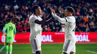 Manchester United vs Crystal Palace: Anthony Martial & Jadon Sancho